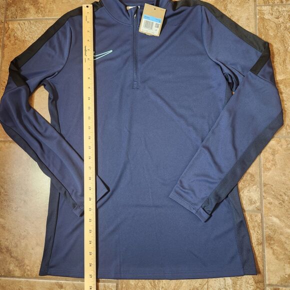 Nike Dri-FIT Academy Women’s Medium Quarter-Zip Long Sleeve Shirt – Unworn - Picture 4 of 9